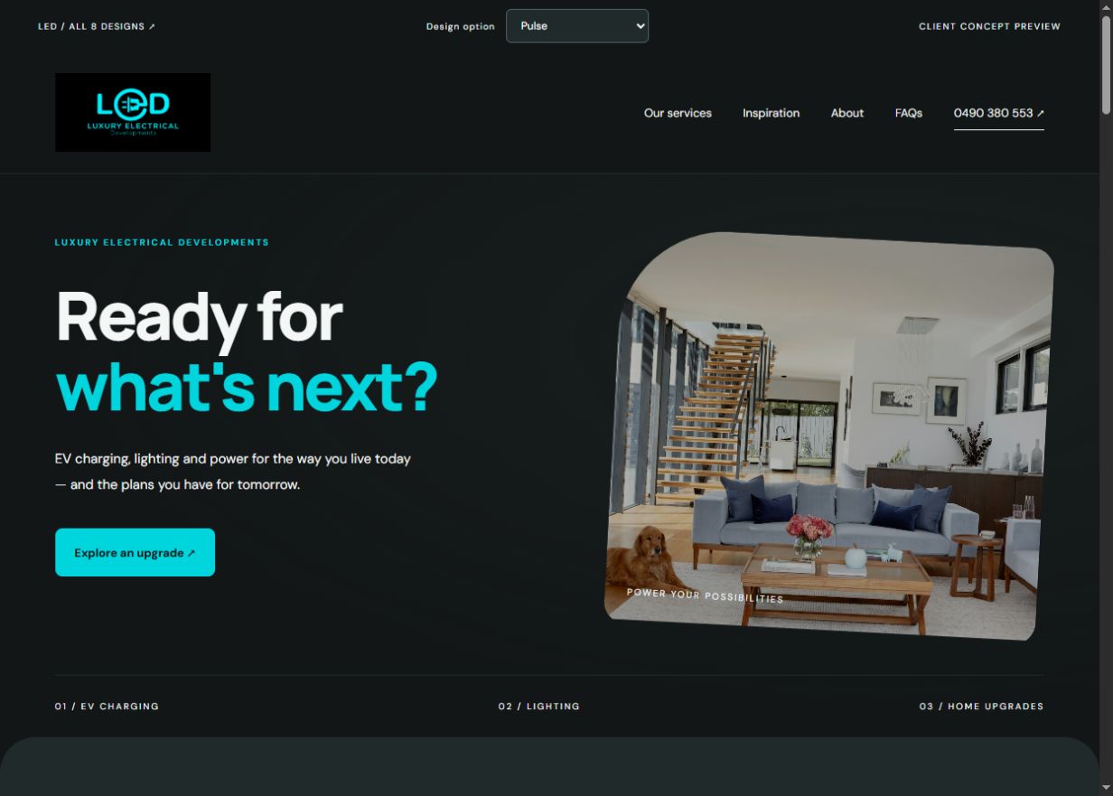 Pulse design preview inspiration